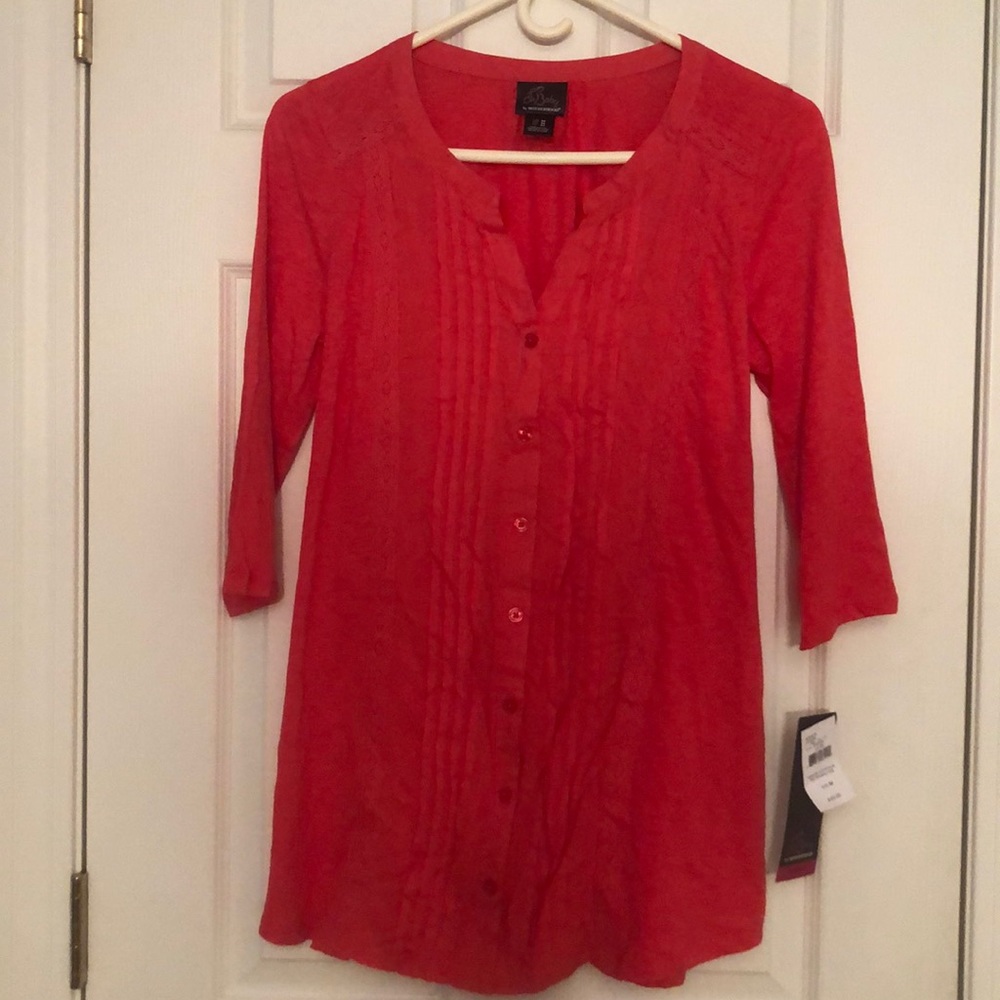 Oh Baby by motherhood quarter length blouse. M NWT
